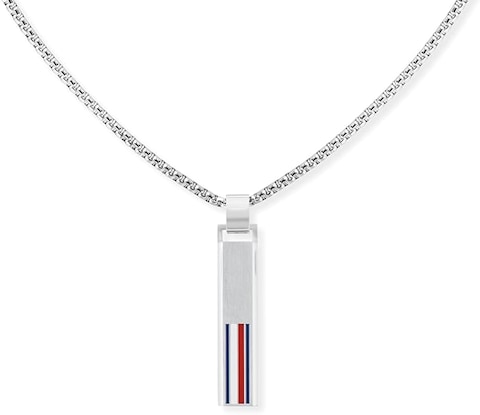 Tommy Hilfiger Men&#39;s Silver Pendant Necklaces - 2790314