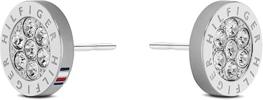 Tommy Hilfiger Women's Silver Stud Earrings - 2780565