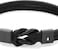 Tommy Hilfiger Men's Black Leather Bracelet - 2790442
