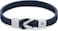 Tommy Hilfiger Men's Navy Leather Bracelet - 2790443