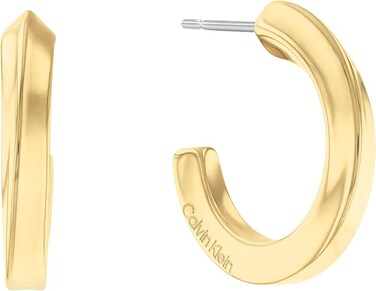 Calvin Klein Women's Gold Hoop Earrings - 35000311