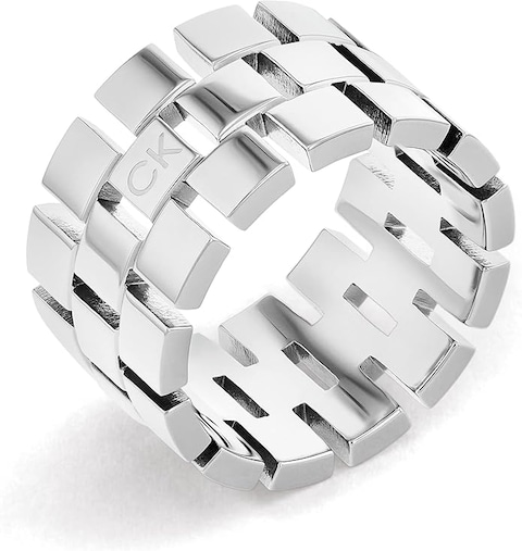Calvin Klein Women&#39;s Silver Rings - 35000324D