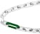 Lacoste Men's Multicolor Silicone Link &amp;Chain Bracelets - 2040103