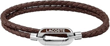 Lacoste Men's Multicolor Leather Bracelet - 2040113