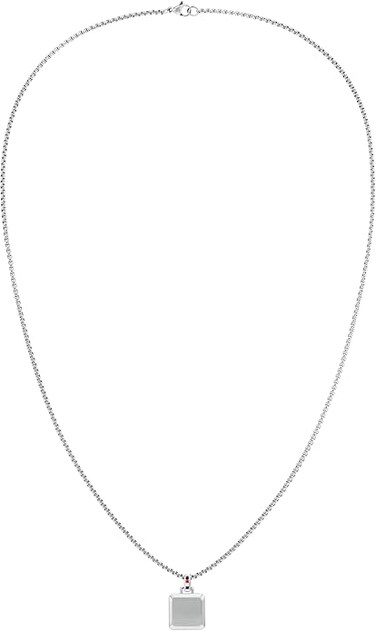 Tommy Hilfiger Men's Silver Pendant Necklaces - 2790543