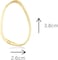 Calvin Klein Women's Gold Hoop Earrings - 35000451