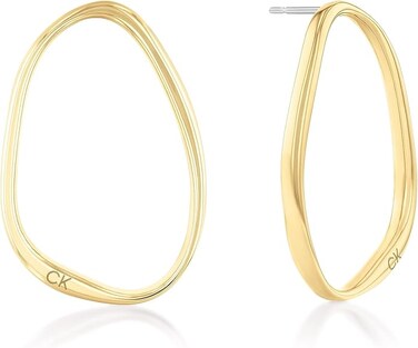 Calvin Klein Women's Gold Hoop Earrings - 35000451