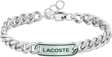 Lacoste Men's Silver Chain Bracelets - 2040224
