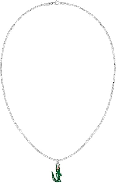 Lacoste Men's Silver Chain Necklaces - 2040228