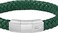 Lacoste Men's Green Leather Bracelet - 2040284
