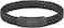 Lacoste Men's Black Leather Bracelet - 2040285