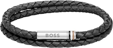 Hugo Boss Men's Multicolor Leather Bracelet - 1580489M
