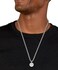 Hugo Boss Men's Silver Pendant Necklaces - 1580544