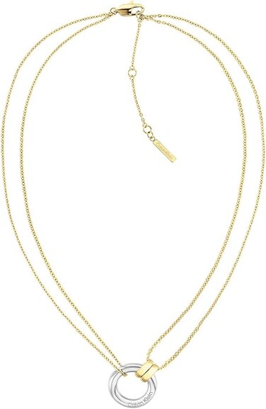 Calvin Klein Women's Gold Pendant Necklaces - 35000630