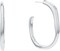 Calvin Klein Women&#39;s Silver Hoop Earrings - 35000643