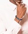 Lacoste Men's Brown Braided Leather Cord - 2040315
