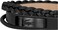 Lacoste Men's Black Leather Bracelet - 2040318
