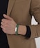 Lacoste Men's Green Leather Bracelet - 2040319