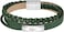 Lacoste Men's Green Leather Bracelet - 2040319