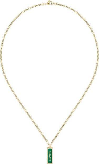 Lacoste Men's Gold Pendant Necklaces - 2040325