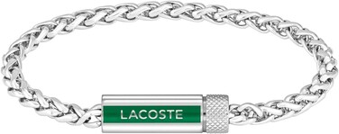 Lacoste Men's Silver Chain Bracelets - 2040337
