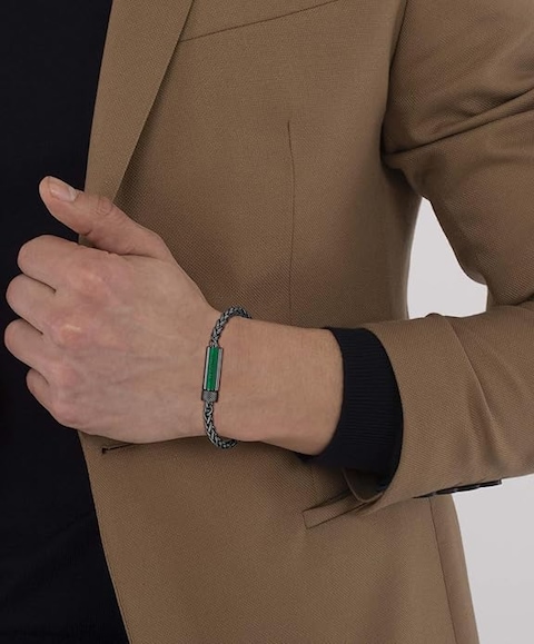 Lacoste Men&#39;s Black Chain Bracelets - 2040339