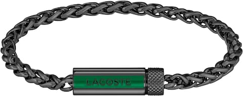 Lacoste Men&#39;s Black Chain Bracelets - 2040339