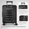 Victorinox Spectra 3.0 Small Suitcase, Hand Luggage, 55 X 40 X 20 cm, Sustainable Trolley With 4 Wheels, 39-47 Litres, Expandable