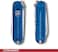 Victorinox Swiss Army Knife, Fresh. Stylish. Colorful Swiss Classics, 7 Function, Multi-Utility Tool With A Pair Of Scissors, Deep Ocean, 58 mm, Blue, M