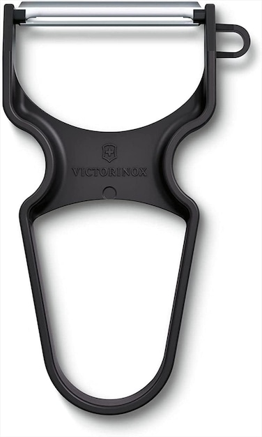 Victorinox Rapid Straight Edge Fruit And Vegetable Peeler (Black)