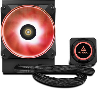 Antec 120mm RGB LED Fan Powered Water Cooling Integrated CPU Cooler K120 RGB
