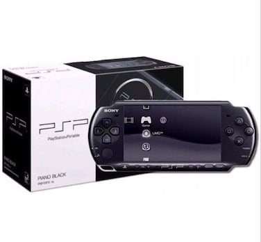 PSP 3006 with 46 Installed Games Black Color