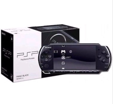 PSP 3006 with 46 Installed Games Black Color