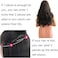REECHO 20" 1-Pack 3/4 Full Head Curly Wave Blonde Mixed Hair Color Clips in on Synthetic Hair Extensions Hairpieces for Women 5 Clips 4.5 Oz per Piece - 25H613