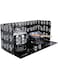 seeway 2 Pieces Anti Splatter Shield Guard Oil Splatter Screen Board Aluminum Foil Oil Block Oil Barrier for Kitchen Restaurant Use (black)