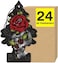 LITTLE TREES Air Fresheners Car Air Freshener. Hanging Tree Provides Long Lasting Scent for Auto or Home. Rose Thorn, 24 Air Fresheners