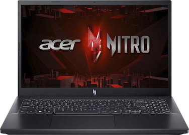Acer 2025 Gaming Laptop, Nitro V 15, Intel 10-Core i7-13620H, NVIDIA GeForce RTX 4050, 16GB DDR5, 512GB SSD, 15.6" 1920x1080 144Hz, Win11 Home - Wi-Fi 6 - BT 5.2 - Backlit KB - Obsidian Black