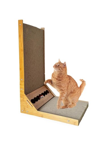 Cat Scratcher Cardboard, Cat Scratch Pad Scratch Post for Cats Scratching Board for Cats Cat Accessories for Indoor Cats