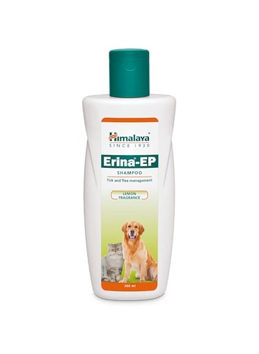 Himalaya Since 1930 Erina Ep Shampoo 200 Ml Tick And Flea Control, HIM-Himalaya Erina-EP Shampoo 200 ml (Tick and Flea Control), 8901138507800