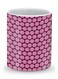 Premium Purple Honeycombs Designer Mug Purple/Black