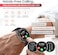 Swiss Military DOM7 Smartwatch 1.43" AMOLED, Bluetooth Calling, Multi Language, Health &amp; Sports Tracking, Wireless Charging, 7 Days Battery, IP67, iOS/Android Compatible, Gun Metal Frame &amp; Black Strap