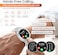 Swiss Military DOM7 Smartwatch 1.43" AMOLED, Bluetooth Calling, Multi Language, Health &amp; Sports Tracking, Wireless Charging, 7 Days Battery, IP67, iOS/Android Compatible, Silver Frame with Steel Strap