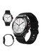 Swiss Military DOM6 Smartwatch 1.43" AMOLED, Bluetooth Calling, Multi Language, Health &amp; Sports Tracking, Wireless Charging, 7 Days Battery, IP67, iOS/Android Compatible, Black Frame with Black Strap