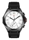 Swiss Military DOM6 Smartwatch 1.43" AMOLED, Bluetooth Calling, Multi Language, Health &amp; Sports Tracking, Wireless Charging, 7 Days Battery, IP67, iOS/Android Compatible, Black Frame with Black Strap