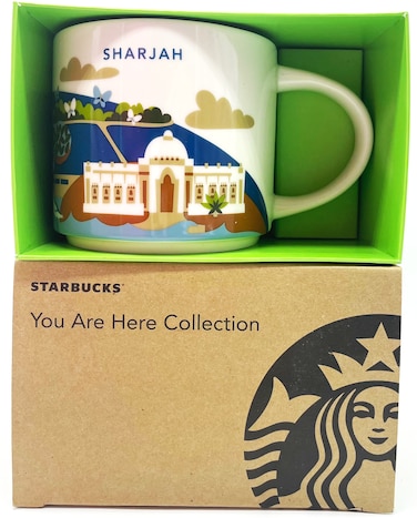 Starbucks You Are Here Sharjah (UAE) Coffee Mug - 14Oz (414ml)