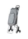Royalford 34 L Shopping Trolley Bag- RF11371 Multi-Purpose Utility Trolley Bag With Handles And Wheels Durable, Portable And Stylish Polyester Bag With A Front Pocket, Perfect For Storing Things Grey