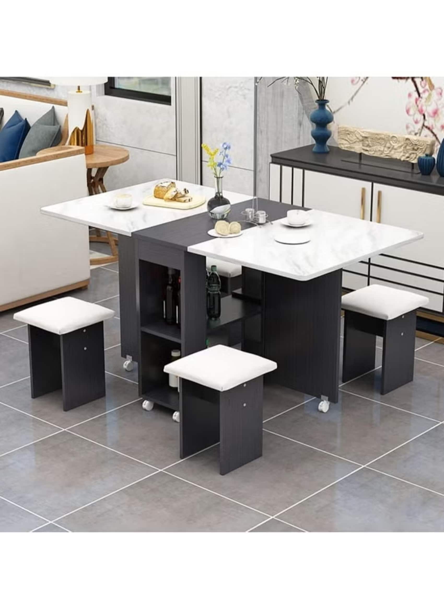 Foldable kitchen table set online