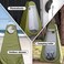 Full Privacy Portable Cloth Changing Tent (190cm) - Green with Silver Coat Inside, Multi-Purpose for Shower, Camp Toilet, Outdoor Use