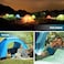 Waterproof Camping Pop-up Tent for 2-4 Person - Dome Family Tent for Outdoor Sports, Travel, Beach, Picnic