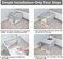 Two-Way Foldable Drawer-Type Cat Litter Box - Space-Saving and Stylish Grey Design 51x41x38cm